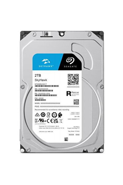 Seagate Hard disk server SkyHawk pentru supraveghere, 6TB, SATA3, 256MB, 3.5 ...