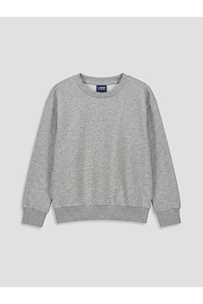 LC Waikiki Nevavm Farklı Renkler Oval Collar Long Sleeve Girls' Sweatshirt