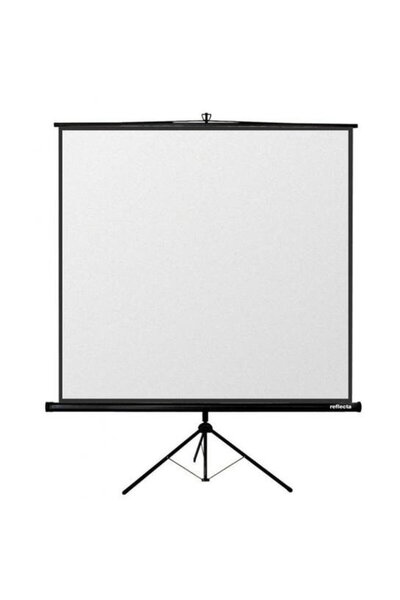 Reflecta Ecran proiectie CrystalLine 87652, cu trepied, 1:1, 200 x 200 cm, ca...