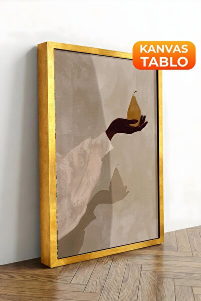 Postifull Zidna slika, luksuzna slika na platnu sa zlatnim okvirom, serija ri...