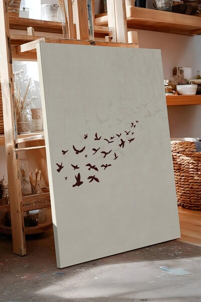 Postifull Pictură murală, Tablou de lux pe pânză, Seria Ritual, Pictură cu pă...