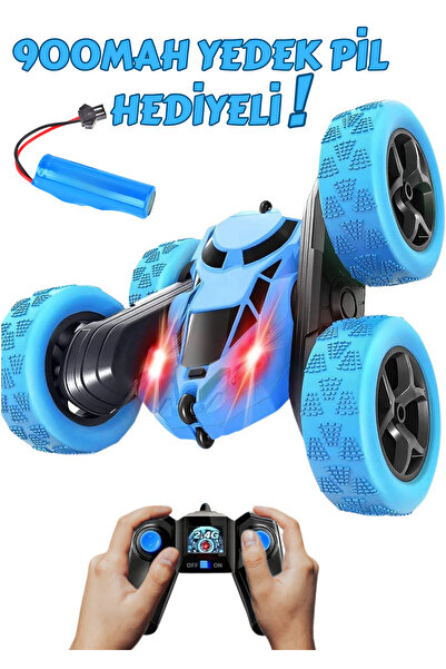 Boratila Toys 2.4 Ghz Işıklı Şarjlı Uzaktan Kumandalı EKSTRA PİLLİ Kırılmaz A...