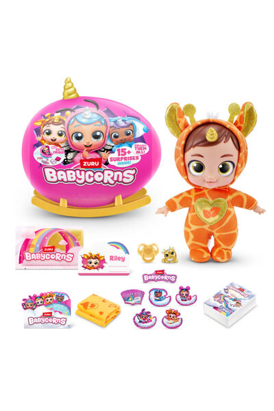 Rainbocorns Sevimli Sürpriz Bebek 92107 Gold Boynuz