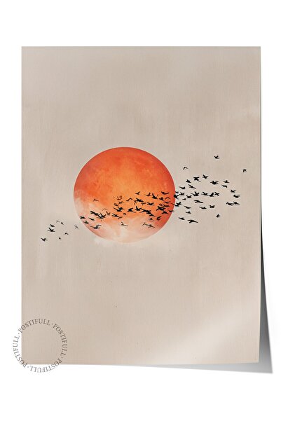 Postifull Duvar Posteri, Çerçevesiz Poster, Sanatsal Baskı, Ritüel Serisi, Ku...