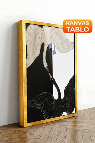 Postifull Zidna slika, luksuzna slika na platnu sa zlatnim okvirom, serija ri...