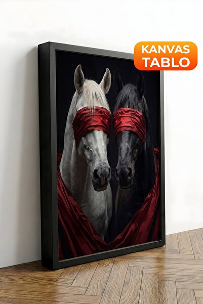 Postifull Pictură de perete, Tablou pe pânză cu ramă neagră de lux, Seria Rit...