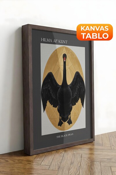 Postifull Zidna slika, slika na platnu sa luksuznim smeđim okvirom, serija ri...