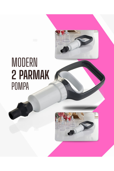 KUPAFİX 2 Parmak Hacamat Kupası Pompası