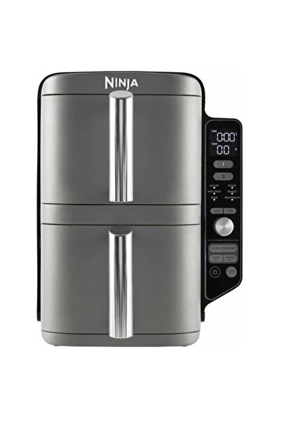 NINJA Friteuza cu aer cald Double Stack XL, 2470 W, interval temperatura 40 -...