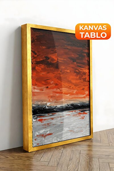 Postifull Zidna slika, luksuzna slika na platnu sa zlatnim okvirom, serija ri...