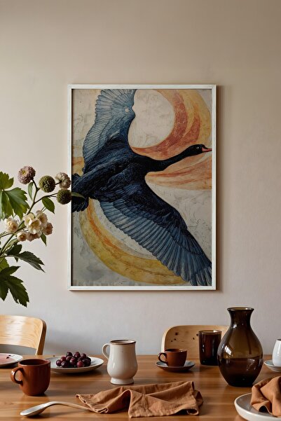 Postifull Pictură de perete, Tablou și poster cu ramă albă, Seria Ritual, Pic...