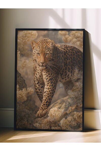 Postifull Стена изкуство, черна рамка произведение на изкуството и плакат, Ри...