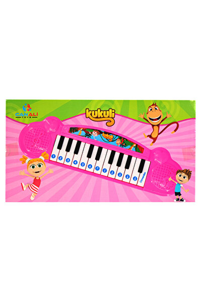 Can Ali Toys Kukuli İlk Elektronik Piyanom Pembe