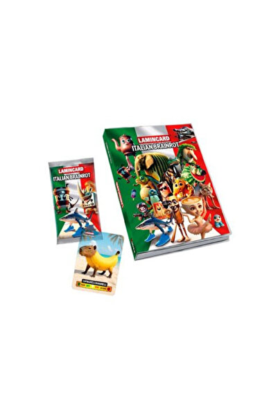 MEGA Lamincard Italian Brainrot Çıkartma Abümü ve Kart