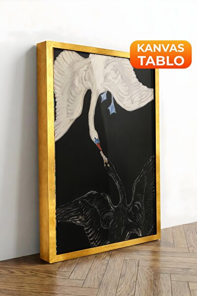 Postifull Zidna slika, luksuzna slika na platnu sa zlatnim okvirom, serija ri...