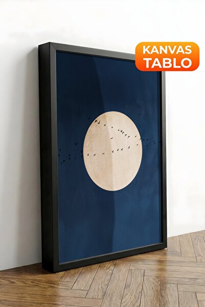 Postifull Zidna slika, slika na platnu sa luksuznim crnim okvirom, serija rit...