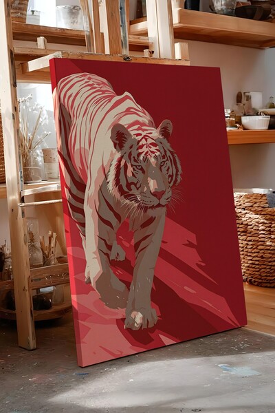 Postifull Pictură murală, Tablou de lux pe pânză, Seria Ritual, Pictură cu le...