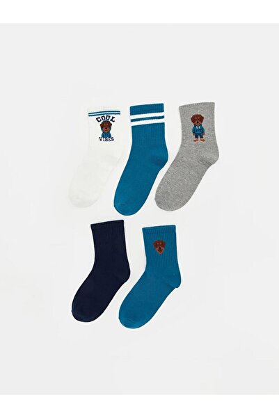 LC Waikiki 5-пакет момчешки чорапи с разнообразни мотиви (S6)