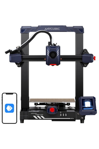 Anycubic Imprimanta 3D Kobra 2 Pro, 220x220x250mm, senzor vibratii, z offset ...