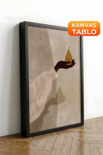 Postifull Pictură de perete, Tablou pe pânză cu ramă neagră de lux, Seria Rit...