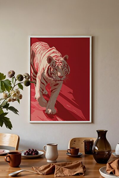 Postifull Pictură de perete, Tablou și poster cu ramă albă, Seria Ritual, Pic...