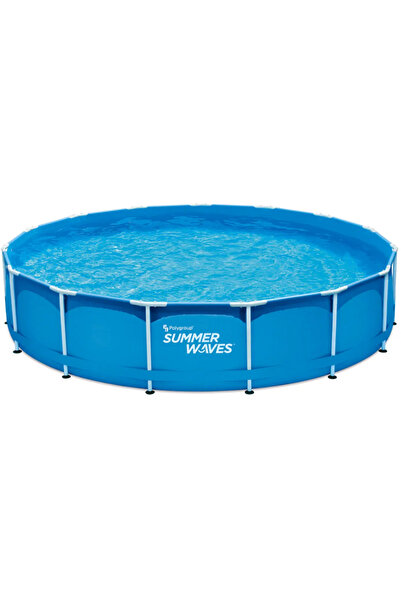 BESTWAY Summer Waves® metal frame pool, 457 x 91 cm, with ladder, filter and ...