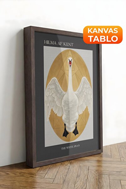 Postifull Zidna slika, luksuzna slika na platnu sa smeđim okvirom, serija rit...