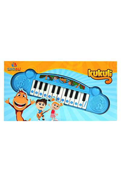 Can Ali Toys Kukuli İlk Elektronik Piyanom Mavi