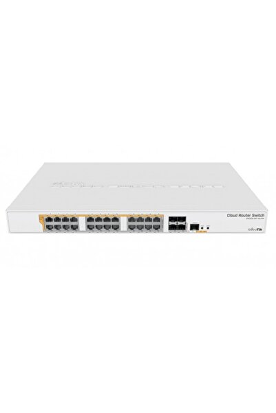 MIKROTIK Switch CRS328-24P-4S+RM PoE Switch 24x RJ45 1000Mb/s 4x SFP+ Dual Bo...