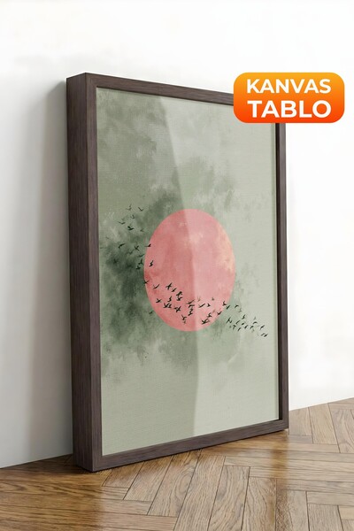 Postifull Zidna slika, slika na platnu sa luksuznim braon okvirom, serija rit...