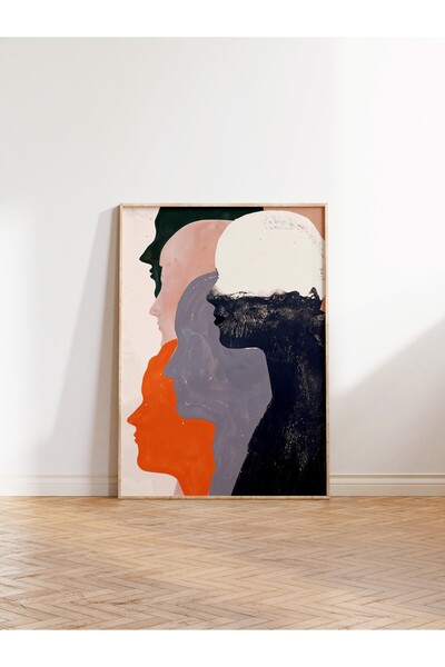 Postifull Zidna slika, slika i poster u drvenom okviru, serija rituala, maksi...