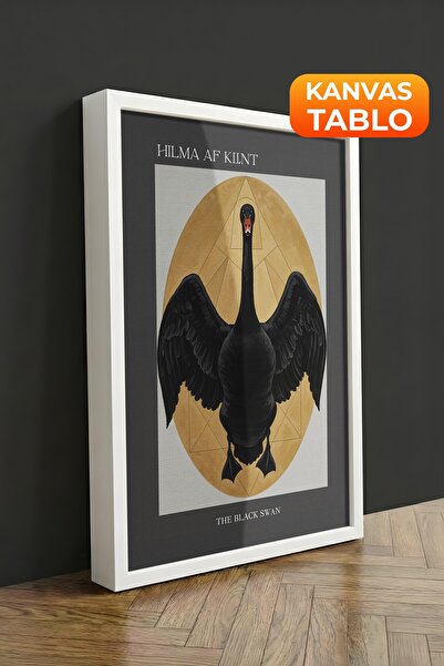 Postifull Zidna slika, luksuzna slika na platnu u beloj ramovini, serija ritu...