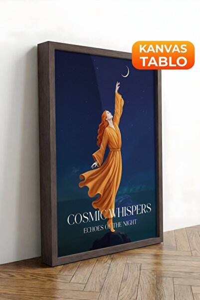 Postifull Zidna slika, slika na platnu sa luksuznim smeđim okvirom, serija Ri...