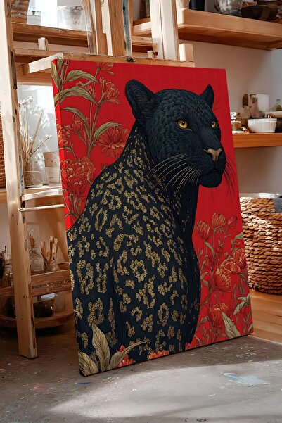 Postifull Pictură murală, Tablou de lux pe pânză, Seria Ritual, Pictură cu le...