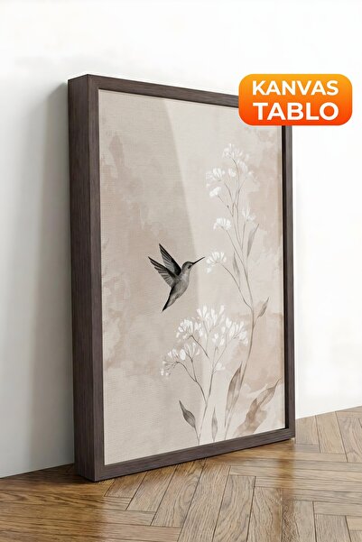 Postifull Pictură murală, Tablou pe pânză înrămată maro de lux, Seria Ritual,...