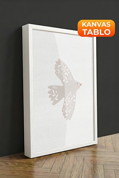 Postifull Zidna slika, luksuzna slika na platnu u beloj ramovini, serija ritu...