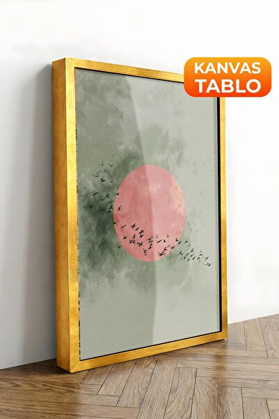 Postifull Pictură murală, Tablou pe pânză cu ramă aurie de lux, Seria Ritual,...