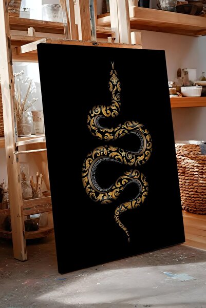 Postifull Pictură murală, Tablou de lux pe pânză, Seria Ritual, Pictură cu șa...