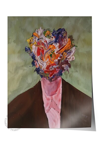 Postifull Duvar Posteri, Çerçevesiz Poster, Sanatsal Baskı, Ritüel Serisi, Ma...