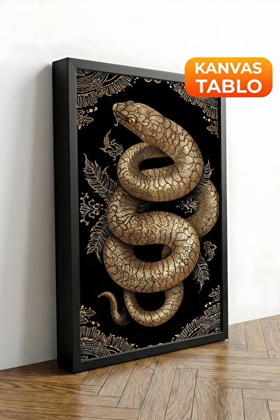 Postifull Zidna slika, luksuzna slika na platnu u crnom okviru, serija ritual...