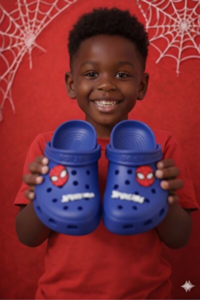 Behtah Kundura Boy's Closed Front Garden Pool Daily Sandals Superhero Slippers