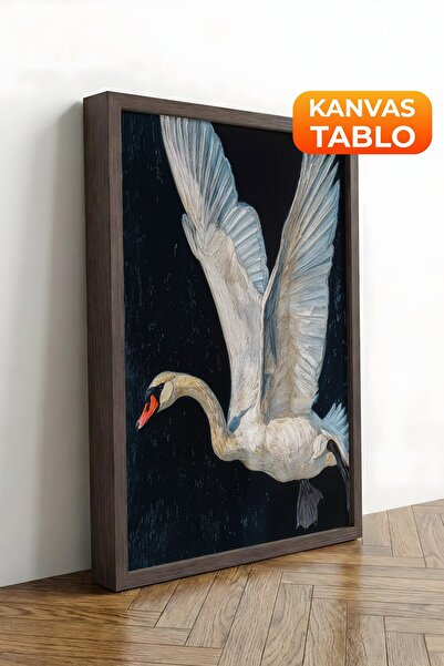 Postifull Zidna slika, luksuzna slika na platnu sa smeđim okvirom, serija rit...