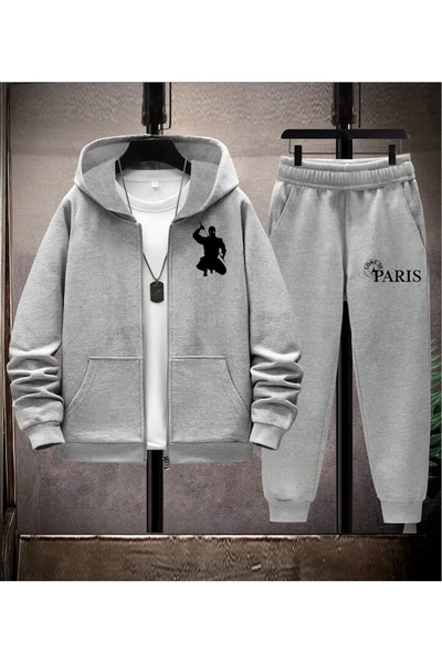 HerTarzınTrendi Savaşçı Paris baskılı günlük rahat sportif görünmek isteyenle...