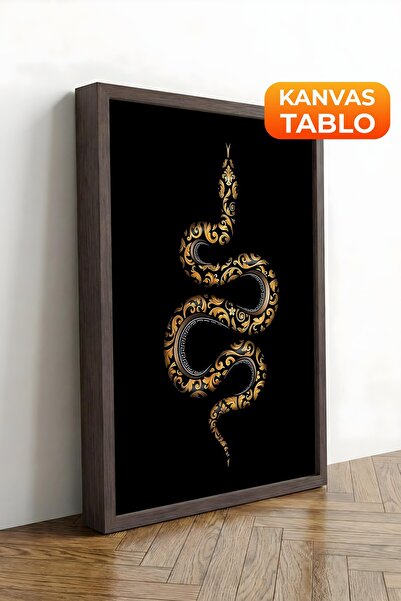 Postifull Pictură murală, Tablou pe pânză cu ramă maro de lux, Seria Ritual, ...