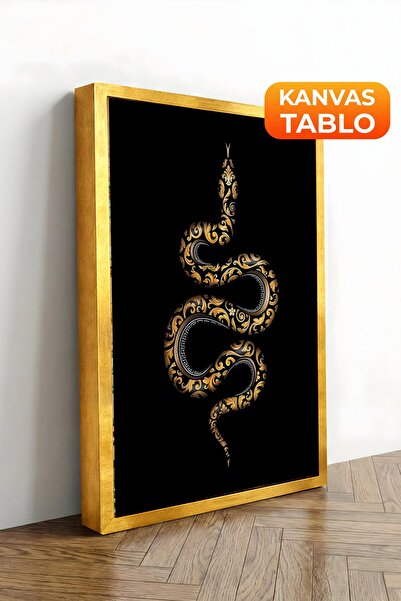 Postifull Zidna slika, luksuzna slika na platnu sa zlatnim okvirom, serija ri...