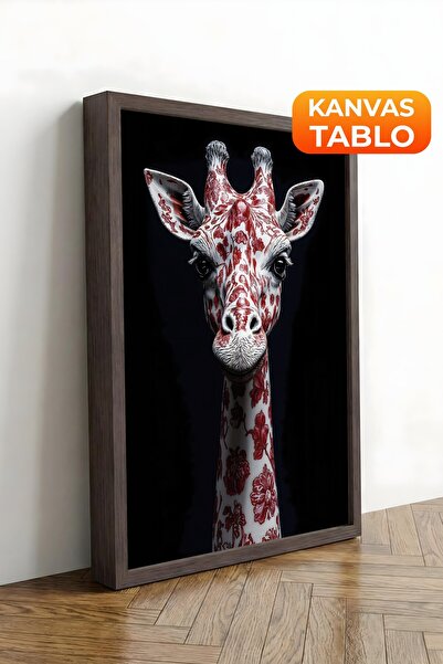 Postifull Zidna slika, luksuzna slika na platnu sa smeđim okvirom, serija rit...