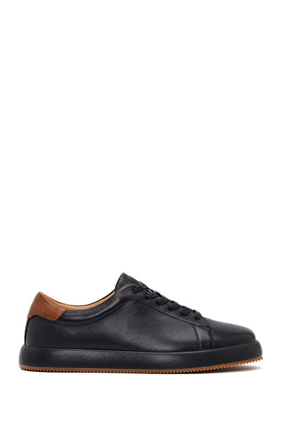 Derimod Men's Black Lace-Up Leather Sneaker 26Sfd696918