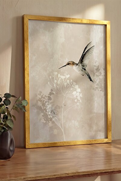 Postifull Pictură de perete, Tablou și poster cu ramă aurie de lux, Seria Rit...