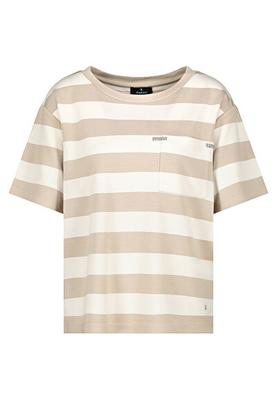 Monari Rundhals T-Shirt für Damen