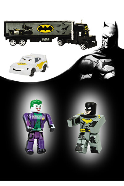 Boratila Toys Süper Kahraman Blok Oyuncak Seti: 2 Figürlü Batman Joker Tır ve...